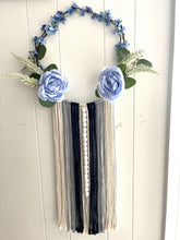 Load image into Gallery viewer, Blue Blossom Wall Hanging
