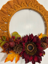 Load image into Gallery viewer, Wine &amp; Sun Wreath
