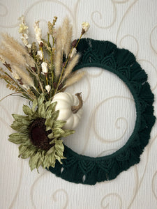Autumn Greens Wreath