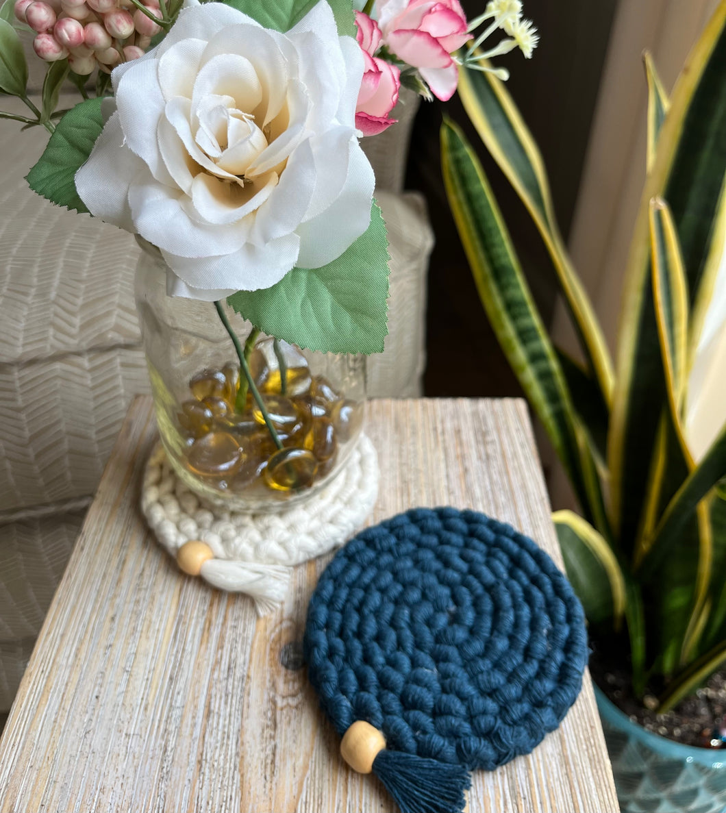 Bead Mug Rug