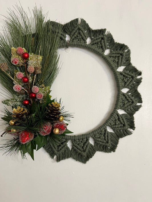 Pear & Pine Wreath